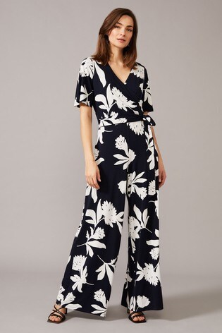 flower print jumpsuit