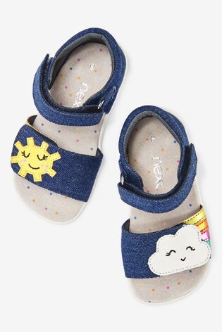 baby rainbow sandals