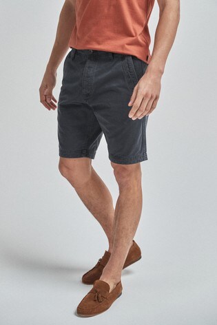 navy chino shorts