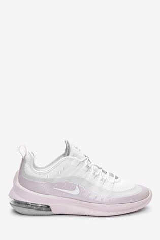 pale pink air max axis trainers