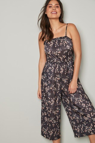 black bandeau jumpsuit uk