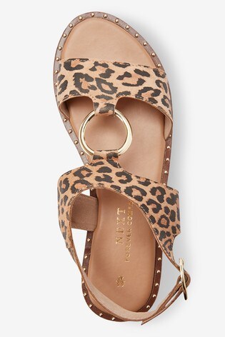 animal print wedges uk