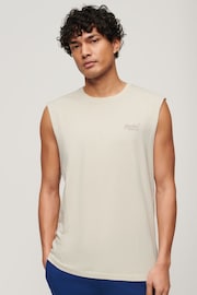 Superdry White Essential Logo Tank - Image 1 of 6