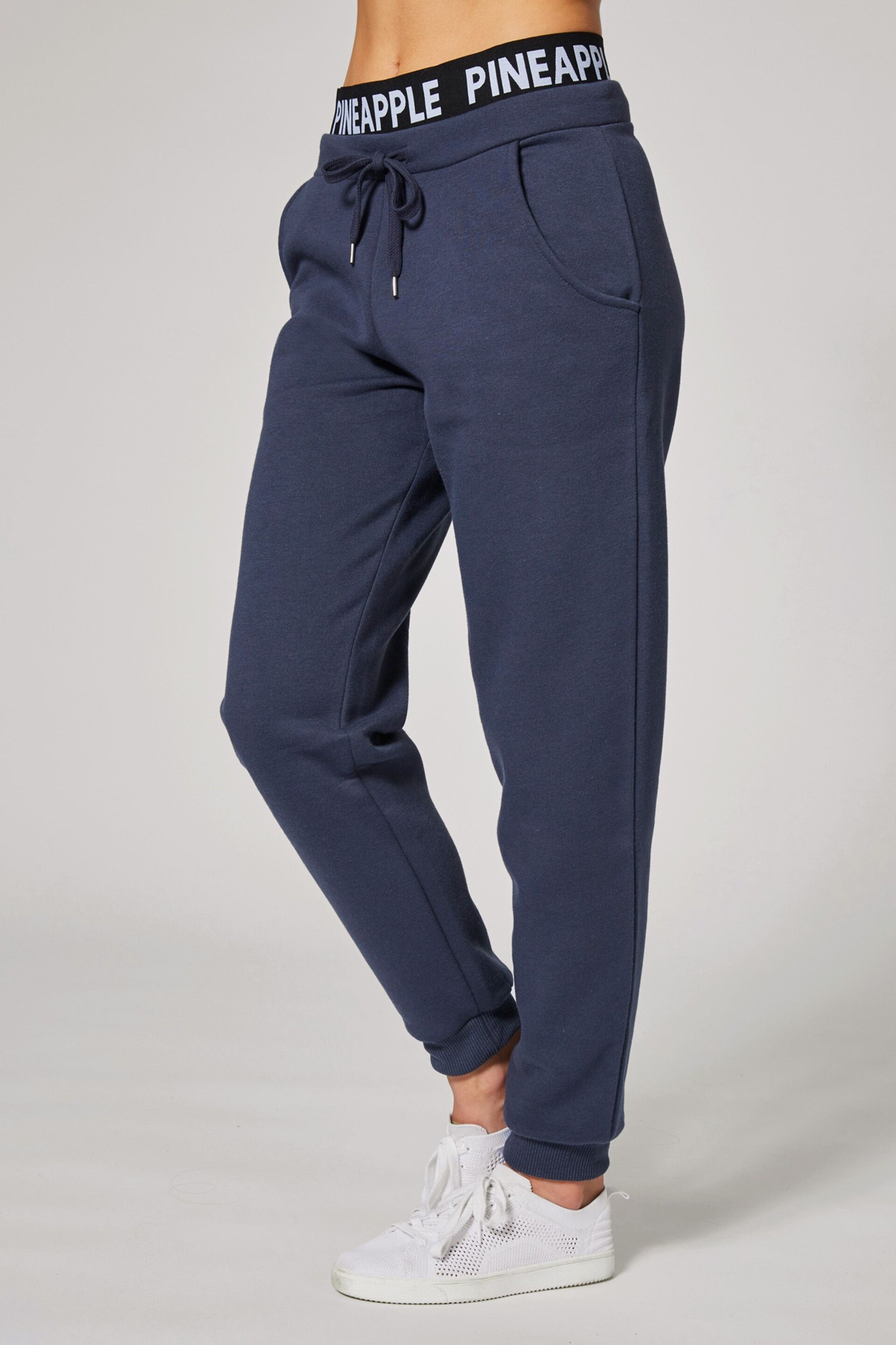 Pineapple Blue Double Waistband Joggers - Image 1 of 5