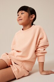 Orange Apricot Crew Sweatshirt Top (3-16yrs) - Image 1 of 8