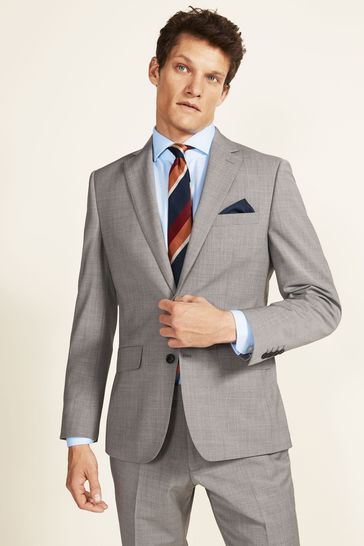 marl grey suit