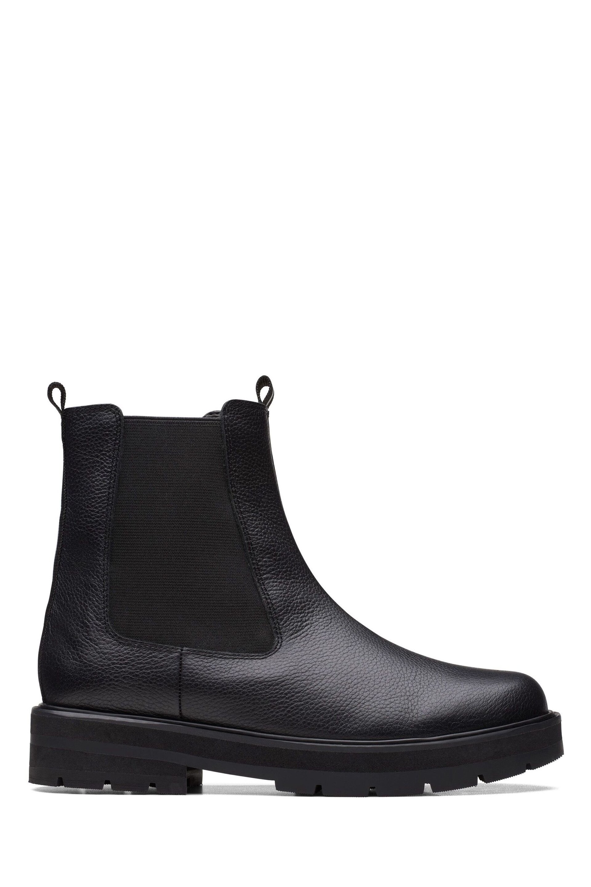 Clarks Black Multi Fit Youth Prague Boots - Image 1 of 7