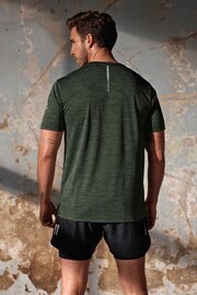 Khaki Green Active Gym & Training T-Shirt - Image 3 of 7