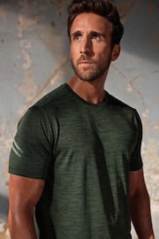 Khaki Green Active Gym & Training T-Shirt - Image 4 of 7