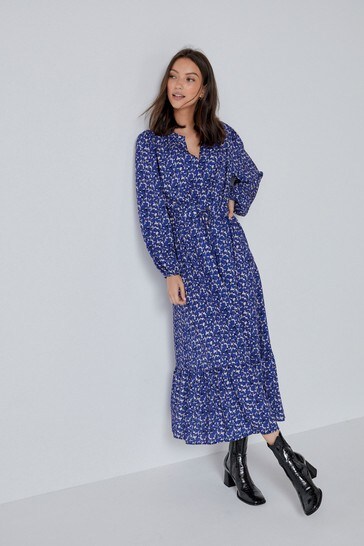 v neck dress with sleeves uk