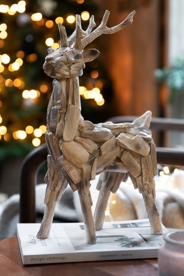 Driftwood Stag Decoration