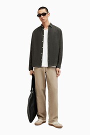 AllSaints Black Cypress Shirt - Image 1 of 7