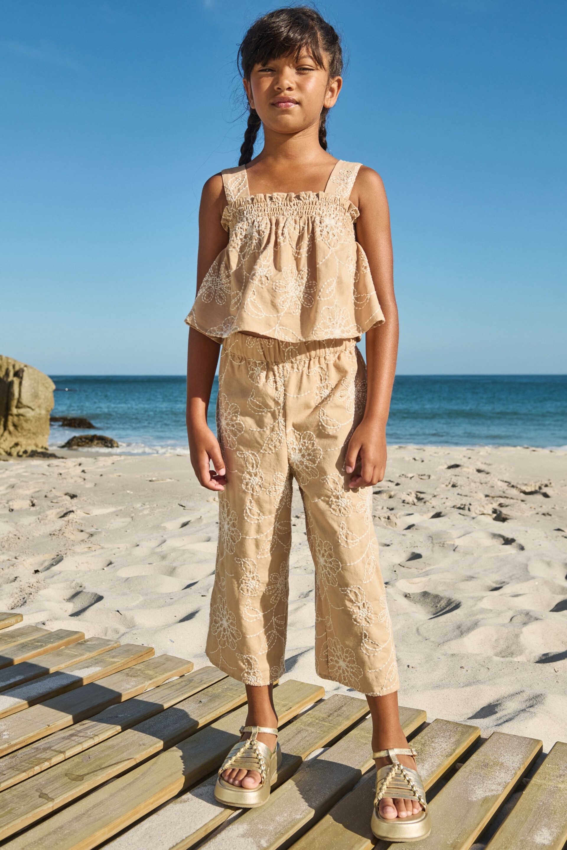 Stone Embroidered Co-ord (3-16yrs) - Image 1 of 10