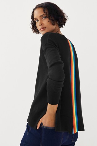 Madeleine thompson cashmere rainbow top