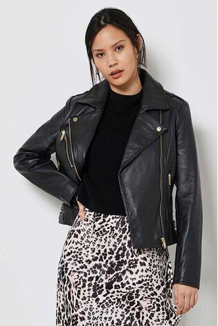 mint velvet leather jacket sale