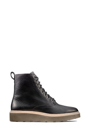 Buy Clarks Black Trace Pine Boots from 