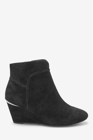 Buy Forever Comfort Wedge Ankle Boots From The Next Uk Online Shop