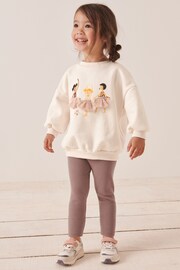 Ballerina Character Sweat and Leggings Set (3mths-7yrs) - Image 1 of 7