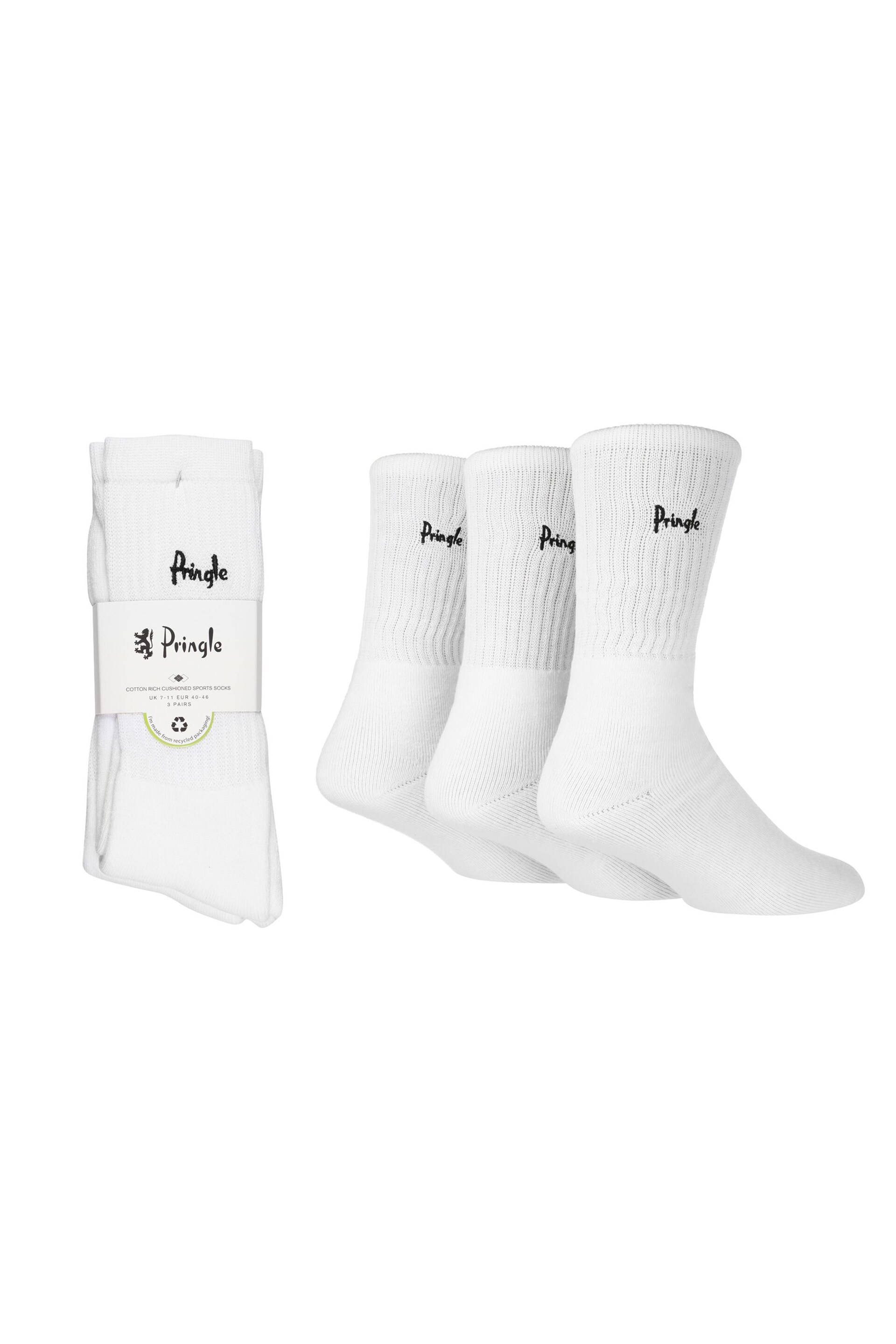 Pringle White Sports Socks - Image 1 of 7