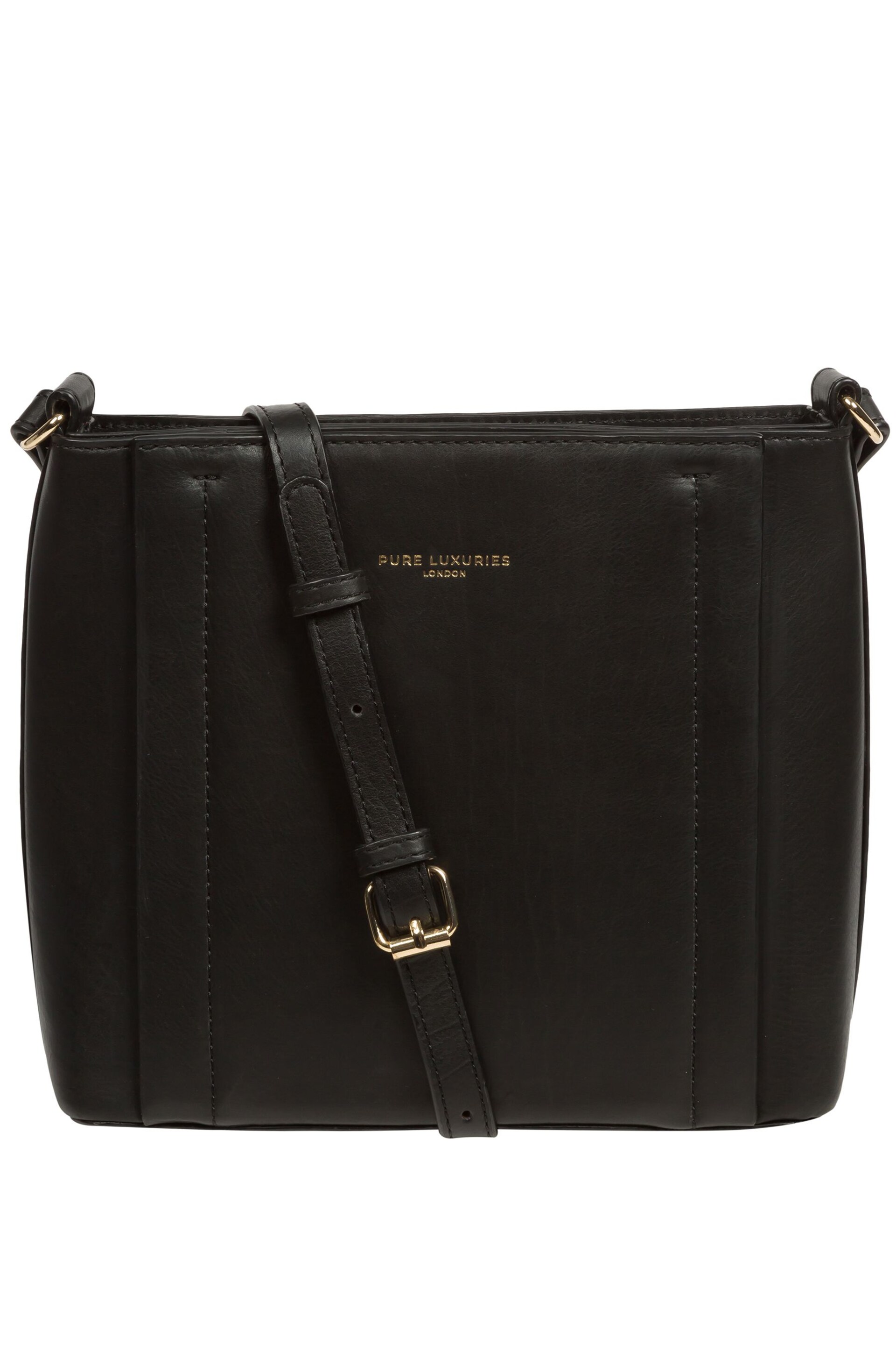 Pure Luxuries London Kali Nappa Leather Cross-Body Bag - Image 1 of 1