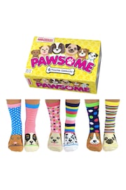 United Odd Socks Multi Pawsome Dogs Pawsome Socks - Image 1 of 9