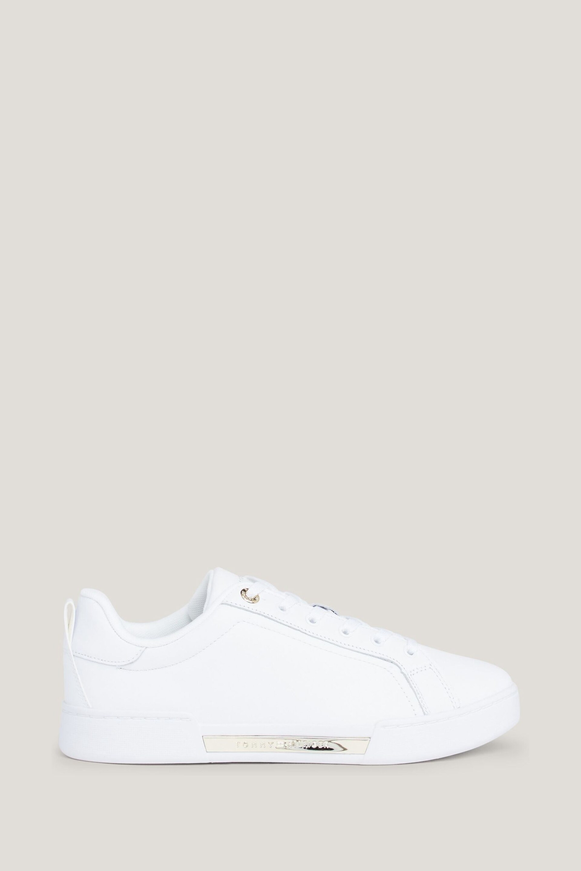 Tommy Hilfiger Chique Court White Trainers - Image 1 of 7