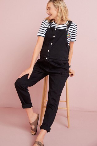 Buy Maternity Nursing Denim Button Front Jumpsuit From The Next Uk Online Shop