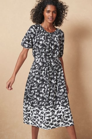 next monochrome dress