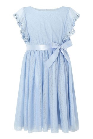 next blue sequin dress