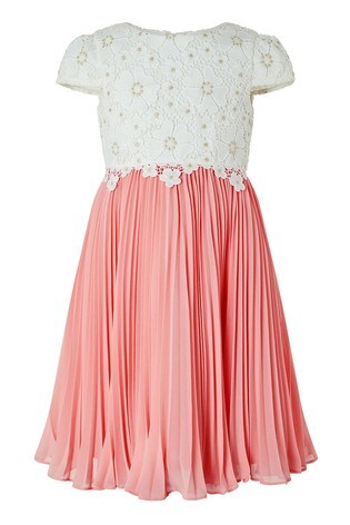 monsoon red lace dress