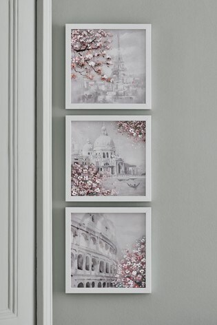 Buy Set Of 3 Blossom City Frames From The Next Uk Online Shop