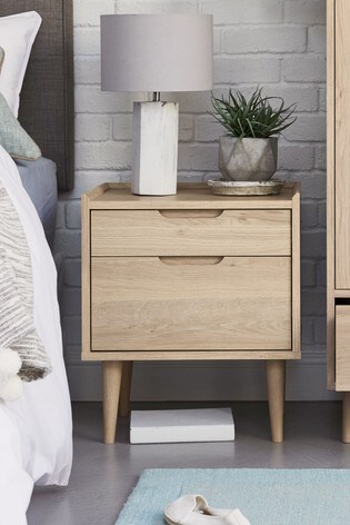 Buy Oslo 2 Drawer Bedside Table From The Next Uk Online Shop