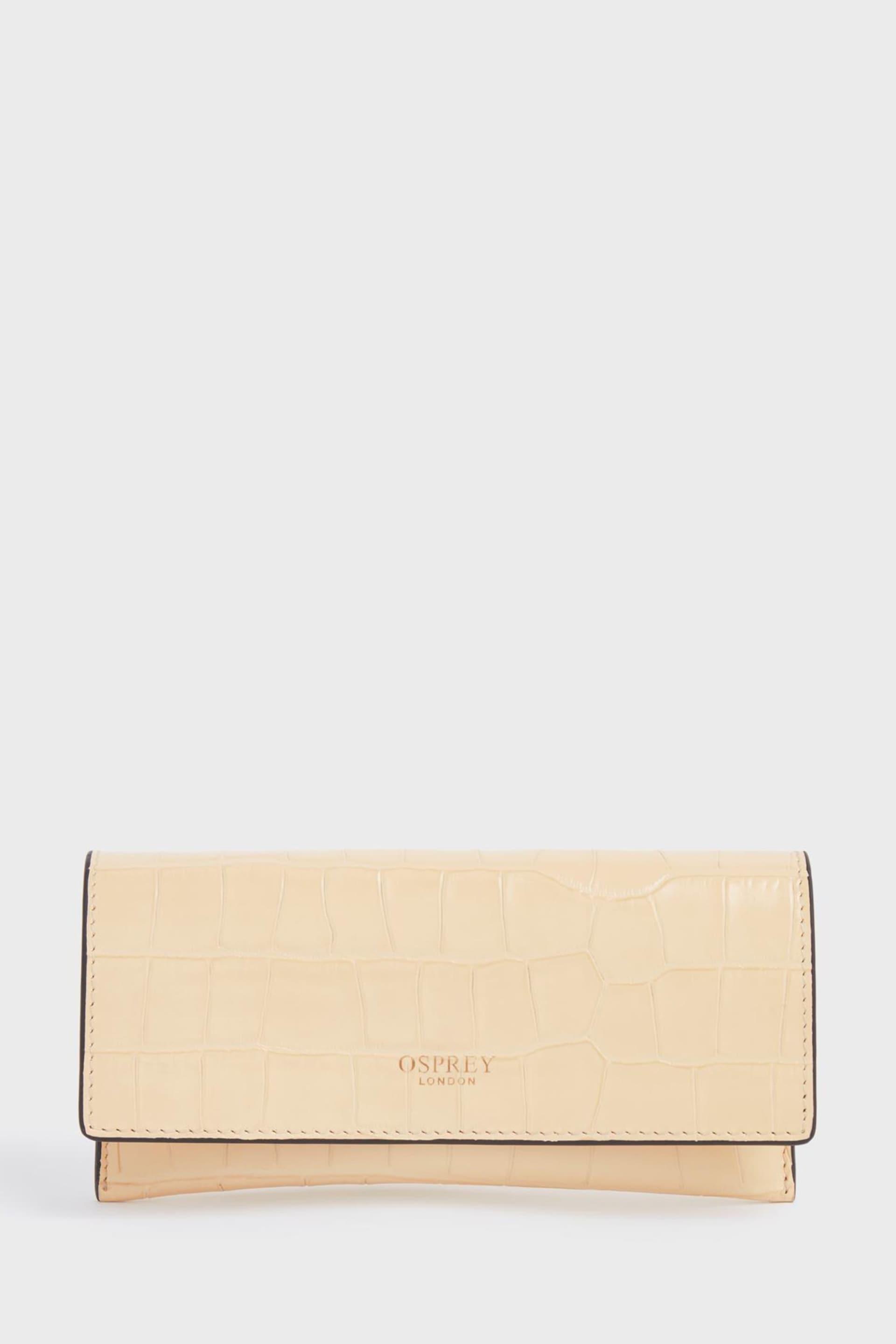 Osprey London Natural The Ludlow Leather Glasses Case - Image 1 of 3