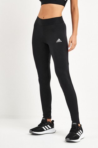Buy adidas Black Must Have 3 Stripe Leggings from the Next UK online shop