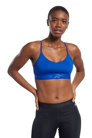 reebok strappy bra
