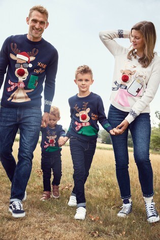 mens reindeer jumper