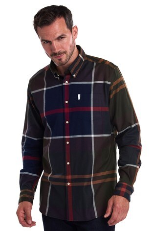 barbour dunoon check shirt