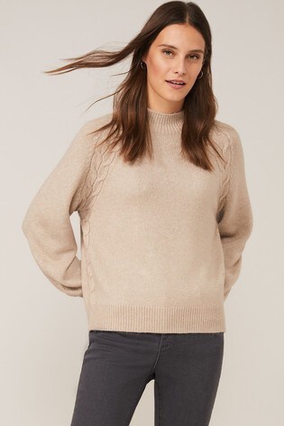 next cable knit jumper