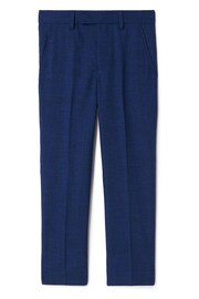 MOSS Boys Blue Slub Trousers - Image 1 of 4