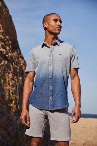Men's denim shirt next
