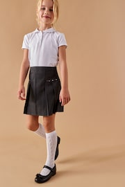 Grey Embroidered Pleat Skirt (3-16yrs) - Image 1 of 6