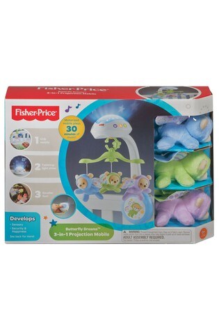 Buy Fisher Price Butterfly Dreams 3 In 1 Projection Mobile From
