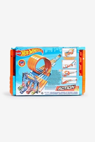 hot wheels race crate track set