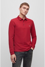 BOSS Red Passerby Polo Shirt - Image 1 of 5