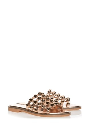 Style Shoes Studded Slider