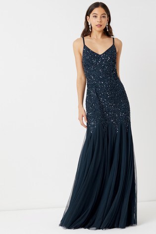 maya fishtail dress