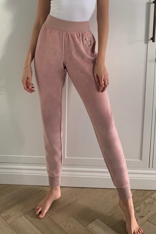 Buy Lipsy Pink Petite Velour Jogger From The Next Uk Online Shop