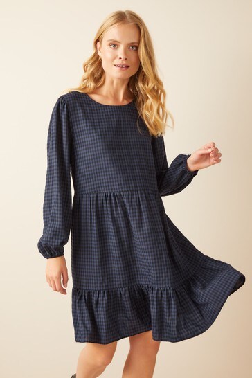 layered smock dress