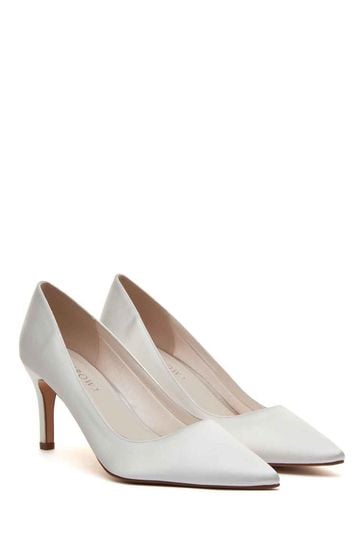 satin court shoes