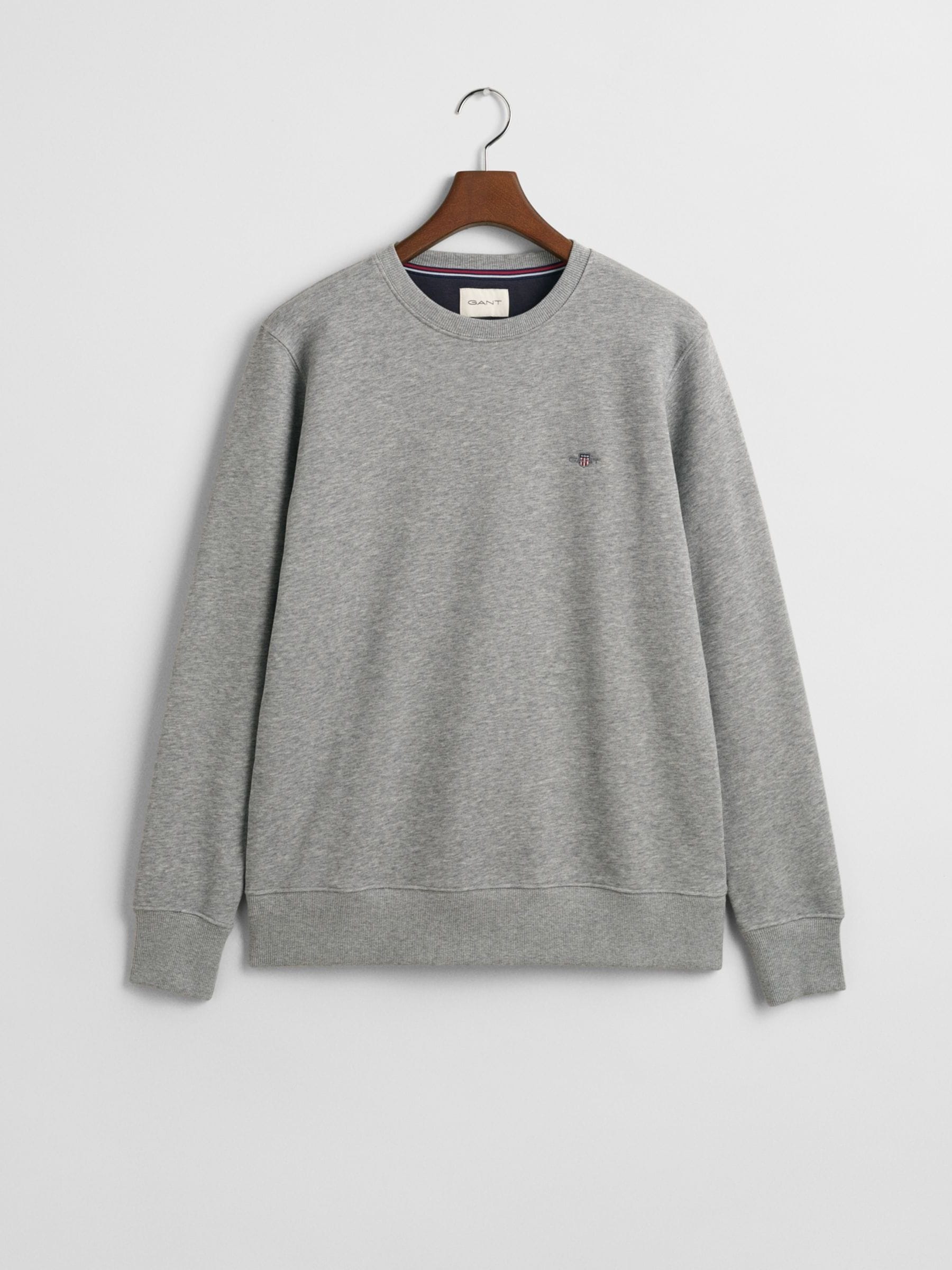 Gant Sweatshirt Mit Rundhalsausschnitt Und Schild-Logo